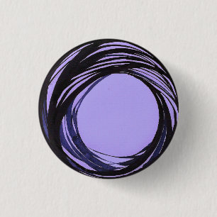 Button van beren blauw/Violet