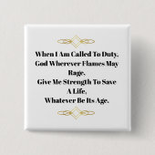 Button van brandweerlieden (Voorkant)