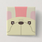 Button van Bulldog (Voorkant)