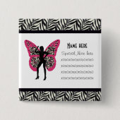 Button van Collectie voor zebraafdruk (Voorkant)