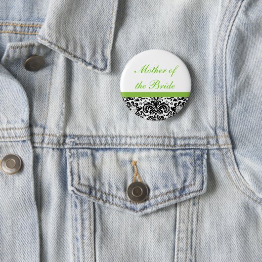 Button van Damask Wedding Party (In situ)