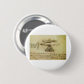 Button van Davinci-helikopter (Voorkant /achterkant)