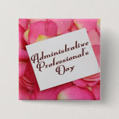 Button van de Administratieve Professionele Dag (Voorkant)