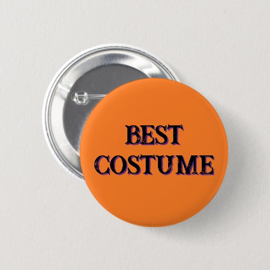Button van de "Best Costume" Award (Voorkant /achterkant)