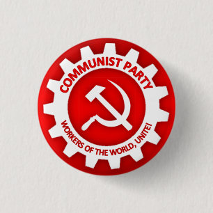 Button van de communistische partij