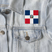 Button van de Dominicaanse Republiek (In situ)