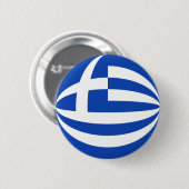 Button van de Griekse vlag (Voorkant /achterkant)