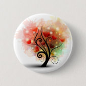 Button van de hartboom (Voorkant)
