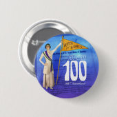 Button van de honderdjarige verjaardag van het vro (Voorkant /achterkant)