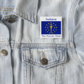 Button van de Indiaanse vlag (In situ)