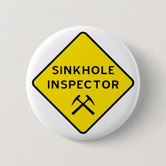 Button van de inspecteur van het Sinkgat (Voorkant)