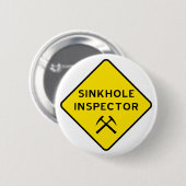 Button van de inspecteur van het Sinkgat (Voorkant /achterkant)