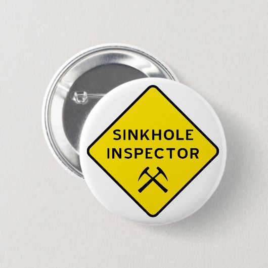 Button van de inspecteur van het Sinkgat (Voorkant /achterkant)
