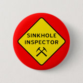 Button van de inspecteur van het Sinkgat (Voorkant)