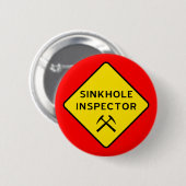 Button van de inspecteur van het Sinkgat (Voorkant /achterkant)