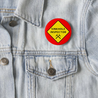 Button van de inspecteur van het Sinkgat