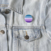 Button van de Lesbische Pride (blauw/Paars) (In situ)