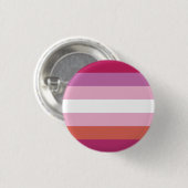 Button van de Lesbische Pride Flag (Voorkant /achterkant)