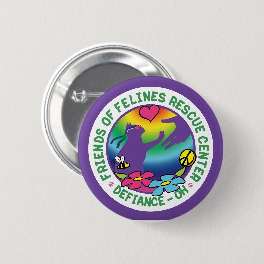 Button van de Logo van Catalaanse runderen3 - 2014 (Voorkant /achterkant)