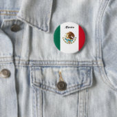 Button van de Mexicaanse Vlaggenronde (In situ)