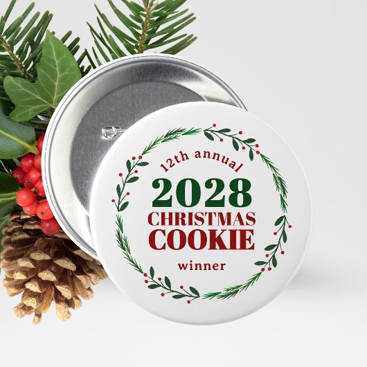 Button van de Modern Annual Holiday Contest Winner