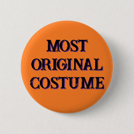 Button van de "Most Original Costume" Award