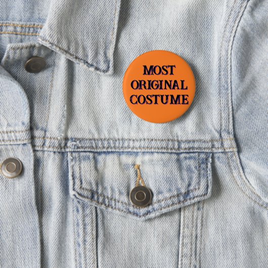 Button van de "Most Original Costume" Award (In situ)