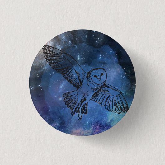Button van de nachtvliegende vleugel (Voorkant)