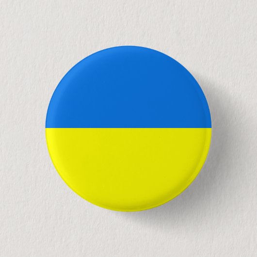 Button van de Oekraïense vlag (Voorkant)