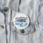 Button van de politie van Grammar (In situ)