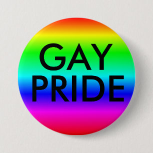 Button van de Rainbow Colors van Gay 'Pride'