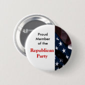 Button van de Republikeinse Partij (Voorkant /achterkant)