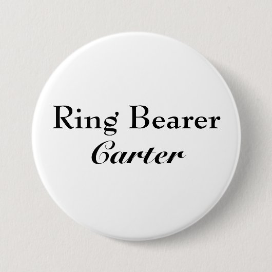 Button van de Ringdrager van het klasje (Voorkant)