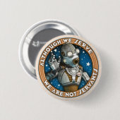 Button van de Robots-Unie (Voorkant /achterkant)