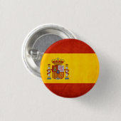Button van de Spaanse vlag (Voorkant /achterkant)