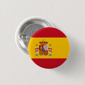 Button van de Spaanse vlag (Voorkant /achterkant)
