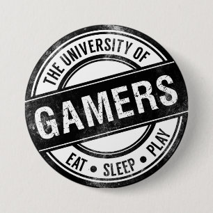 Button van de Universiteit van Gamers Funny