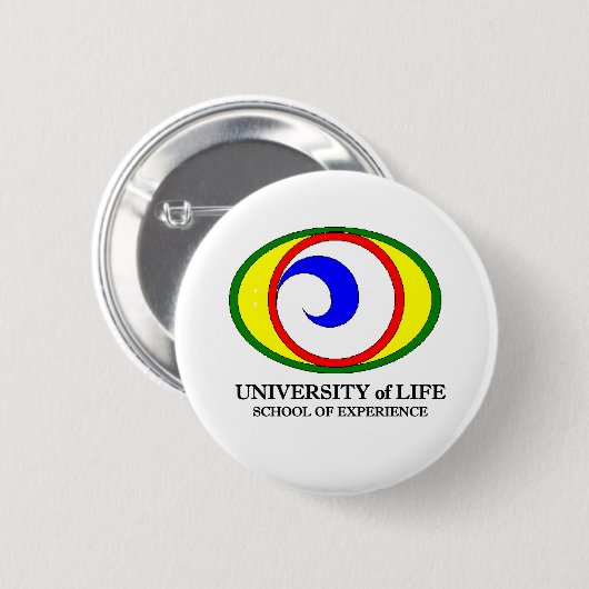 Button van de Universiteit van Life (Voorkant /achterkant)