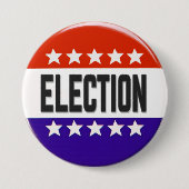Button van de verkiezingen (Voorkant)