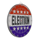 Button van de verkiezingen dartbord (Voorkant Links)