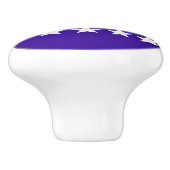 Button van de verkiezingen keramische knop (Zijkant)