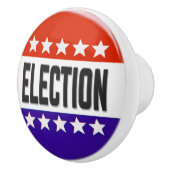 Button van de verkiezingen keramische knop (Rechts)