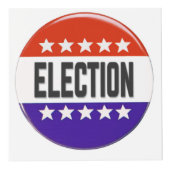 Button van de verkiezingen kubus (Rechts)