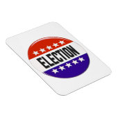 Button van de verkiezingen magneet (Rechterzijde)