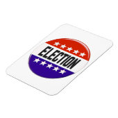 Button van de verkiezingen magneet (Linkerzijde)