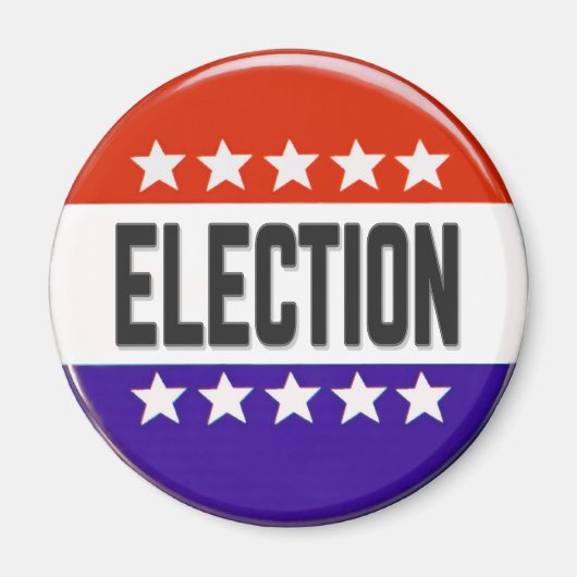 Button van de verkiezingen magneet (Voorkant)