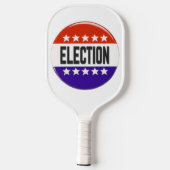 Button van de verkiezingen pickleball paddle (Achterkant)