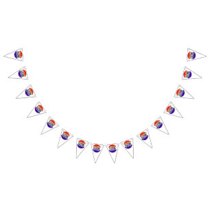 Button van de verkiezingen vlaggetjes