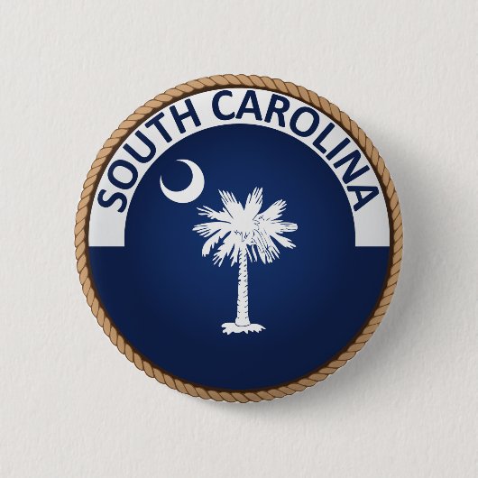 Button van de vlag van de staat South Carolina (Voorkant)