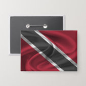 Button van de vlag van Trinidad en Tobago (Voorkant / Achterkant)